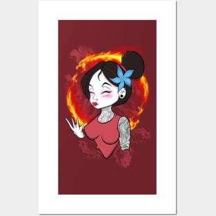 Geisha Posters and Art